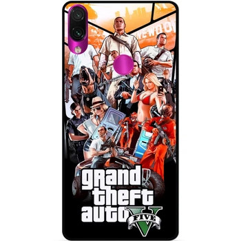 Чехол силиконовый бампер Candy для Xiaomi Mi Play с рисунком GTA ГТА