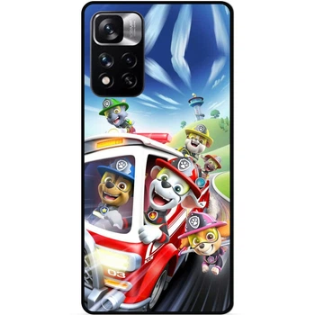 Чохол силіконовий Candy для Xiaomi Redmi Note 11 Pro Plus 5G з малюнком Щенячий патруль