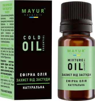Смесь эфирных масел Mayur Защита от простуды 10 мл (4820230955453)