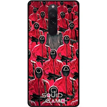 Силіконовий чохол бампер Candy для Xiaomi Mi 9t / Mi 9t Pro з картинкою Гра в кальмара