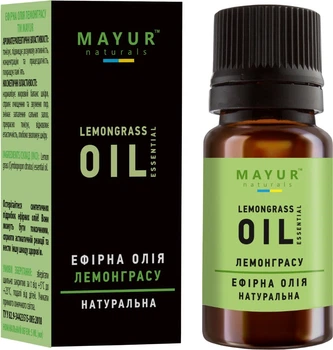 Ефірна олія Mayur Лемонграс 10 мл (4820230955460)