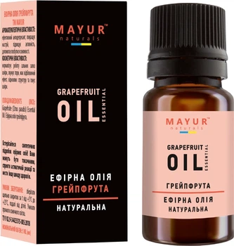 Ефірна олія Mayur Грейпфрута 10 мл (4820230952056)