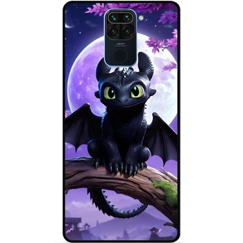 Чехол силиконовый Candy для Xiaomi Redmi Note 9 Как приручить дракона
