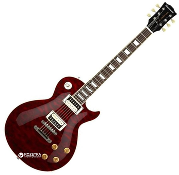 【値下げ】EDWARDS E-LP-92SD Электрогитара ESP Edwards E-LP-92SD QM Black Cherry (E LP92