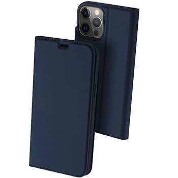 Чохол Dux Ducis для iPhone 12 Pro Max книжка з кишенею для візиток Айфон 12 про макс Blue