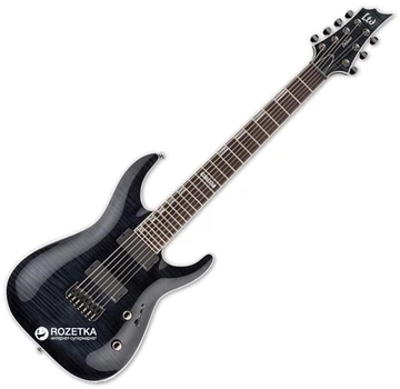 Електрогітара LTD H-1007 See Thru Black (H1007FR STBLK)