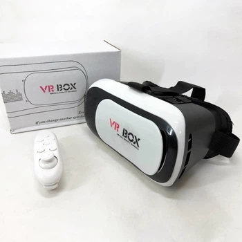 Окуляри віртуальної реальності з пультом VR BOX G2 для смартфонів з діагоналлю екранів від 4 до 6 дюймів