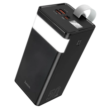 Повербанк портативний акумулятор Power bank Hoco J86A Powermaster 22.5W 50000 mAh Black