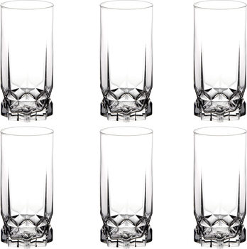 Zestaw szklanek wysokich Kadax Anzio 325 ml 6 szt (5903699431870)