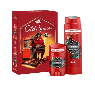 Подарунковий набір OLD SPICE Wolfthorn гель для душу 250мл і антиперспірант 50 мл (8700216131803)