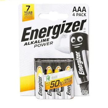 Батарейка LR03 Energizer (блистер по 4шт) AAA (55500)