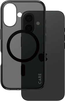 Панель CARE by PanzerGlass Flagship Case Smokey Urban Combat w. Black MagSafe для Apple iPhone 16 (5715685004155)