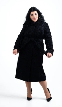 Шуба під каракуль довга Lady Prestige Л300 56
