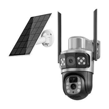 IP PTZ-відеокамера автономна з 4G та сонячною панеллю 3Mp+3Mp Light Vision VLC-9230IG-2C3S