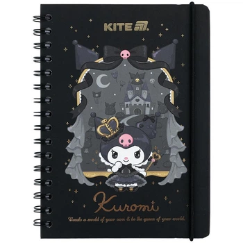 Дневник-планер на спирали твердый переплет Kite Kuromi HK25-438-2, 71183