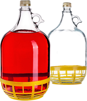Zestaw gąsiorów Kadax na wino z zakrętką 5 l x 2 szt (5903699436677)