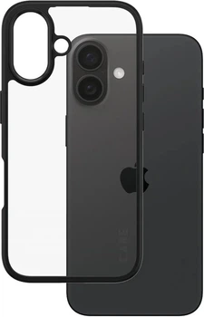 Панель CARE by PanzerGlass Flagship Case Transparent Urban Combat w. Black Frame для Apple iPhone 16 (5715685004278)