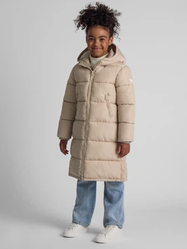 Підліткове зимове пальто для дівчинки Minoti 26coat74 43223TEN 152-158 см Бежеве (5063025518948)
