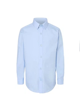 Підліткова сорочка для хлопчика Slim Fit з довгим рукавом George 152-158 см Блакитна (25091745)