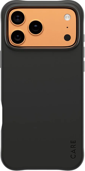 Etui CARE by PanzerGlass Fashionable Case Samba Black w. MagSafe do Apple iPhone 17 Pro Max (CR29487)