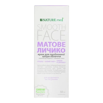 Крем для лица "Матовое личико" NATURE.med 50 мл