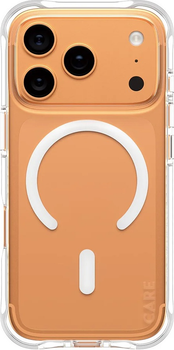 Панель CARE by PanzerGlass Fashionable Case Samba Transparent w. MagSafe для Apple iPhone 17 Pro (CR37687)