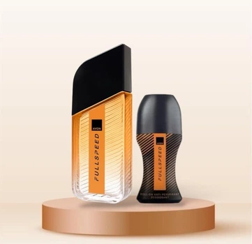 Набір Avon Full speed чоловічий аромат фул спід в новому дизайні 100 мл та кульковий дезодорант 50 мл