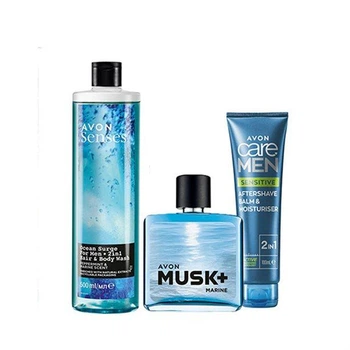 Набір Avon для чоловіків "Енергія океану" 3 в 1
