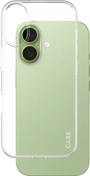 Панель CARE by PanzerGlass Fashionable Case Transparent X-Ray Soft Basic для Apple iPhone 17 (CR98808)