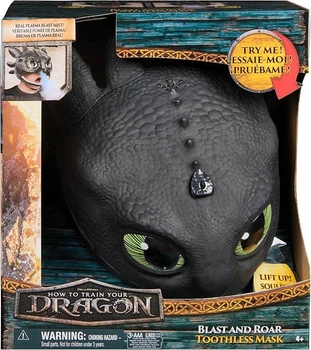 Інтерактивна іграшка Як приборкати дракона Dreamworks Dragons How to Train Your Dragon Electronic Blast and Roar Toothless Mask