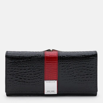 Кошелек женский кожаный для карточек Laras K10AE207-1bl Черный (ROZ6501087113)