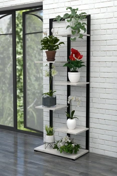 Подставка под цветы в стиле лофт EcoLoft Ардана DSP-1217 Дуб Кортона