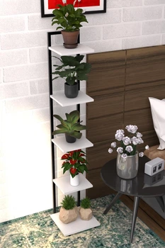 Подставка под цветы в стиле лофт EcoLoft Ліма DSP-1218 Белый