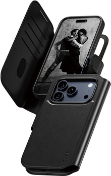 Чохол-книжка CARE by PanzerGlass Feature Case Tango Two-in-One Wallet w. MagSafe для Apple iPhone 17 Pro Black (CR75454)
