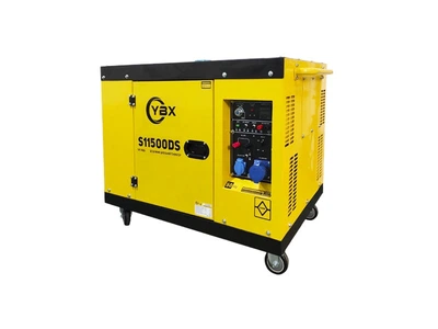 Генератор дизельный S11500DS 10.0/11.0KW YBX (однофазный, со свечой накала) бесшумный