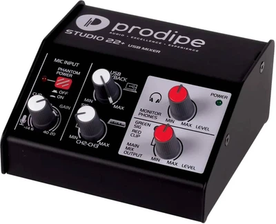 Аудиоинтерфейс Prodipe Studio 22+