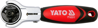 Тріскачка Yato YT-03311 2 в 1 для біт і насадок із обертовою головкою (5906083033117)