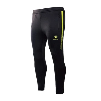 Спортивні штани Kelme PRIMERA чорно-салатові K087.9012 (2XL)