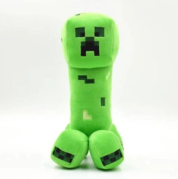 Мягкая плюшевая игрушка Sunti Майнкрафт Крипер Creeper 18 см Майн Крафт Minecraft