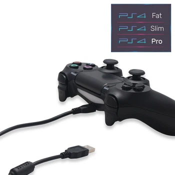 Зарядный кабель передачи данных OIVO 2м USB-A / micro USB для геймпада DualShock 4 Sony PlayStation PS4 PRO / PS4 Slim / PS4 Fat