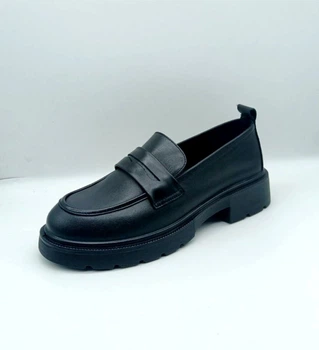 Лоферы ALLSY 203296 LT-K006-1 black Черный 41 26см