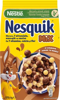 Готовый сухой завтрак Nesquik Mix с витаминами и минеральными веществами 375 г (5900020042835)
