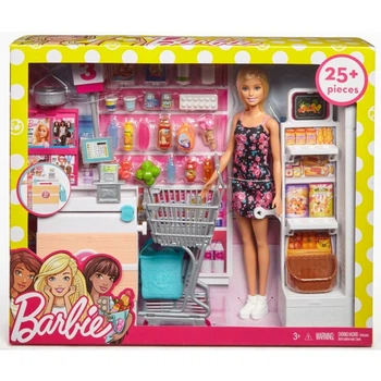 Набор игровой Barbie Супермаркет FRP01