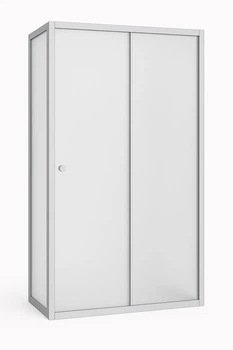 Душевая кабина без поддона Shower SATURN STN-190 100x70x190 см раздвижные двери матовое стекло 5мм (С15515)