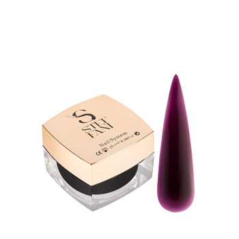 Акригель для нігтів камуфлюючий Steffani Light Acryl Gel 10 мл, 25 Темно-вишневий