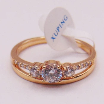Кольцо с фианитами медсплав р.20 Xuping 2896
