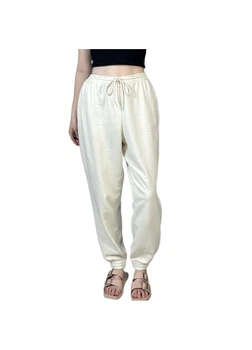 Жіночі джогери H&M 721075-4 XL(175/100) кремовий (2000005030185)