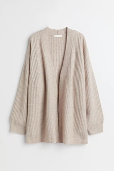 Жіночий кардиган H&M 209285-4 S(165/88) бежевий (2092850003)