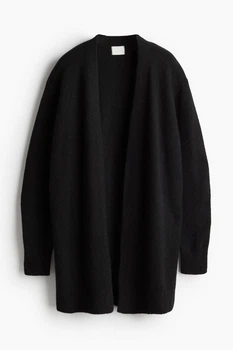 Жіночий кардиган H&M 202495-2 XS(160/80) чорний (2024950002)