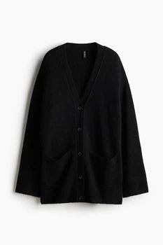 Жіночий кардиган H&M 211237-2 L(175/104) чорний (2112370005)